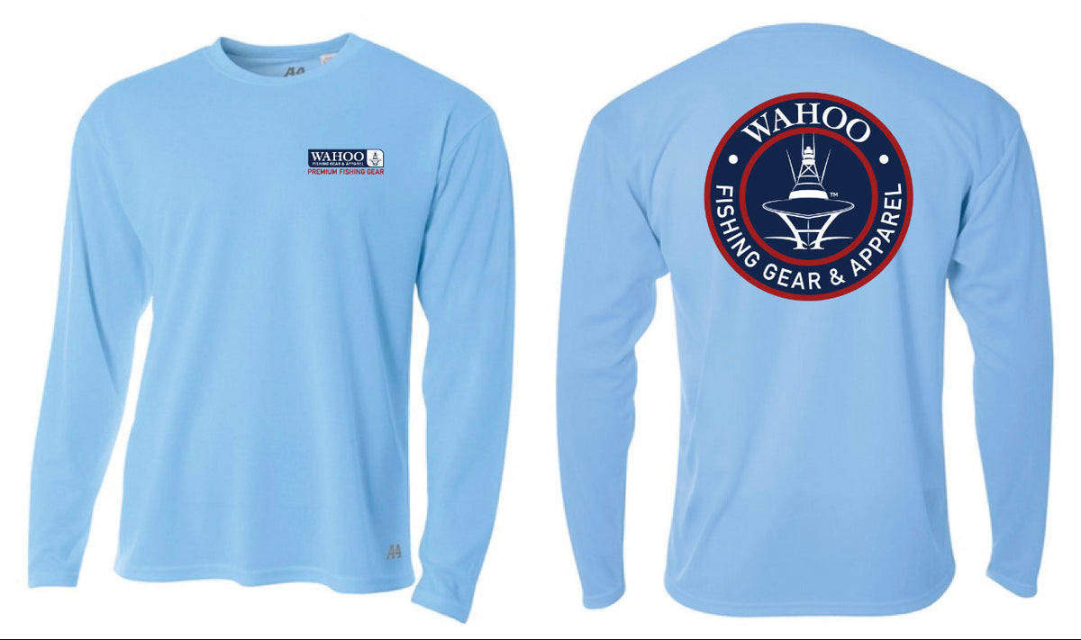 California Wahoo Long Sleeve M / Grey