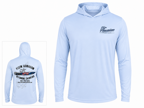 Flyin Hawaiian Offshore Charters-Performance Hoodie