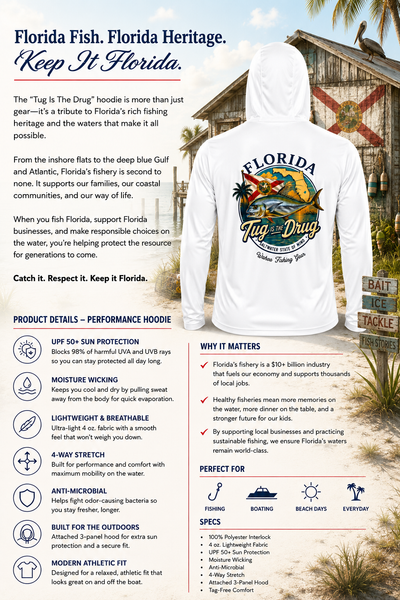 Wahoo Performance Hoodie- Florida Edition