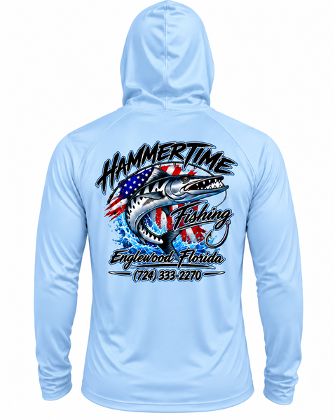 Hammertime Fishing Charters Performance Hoodie