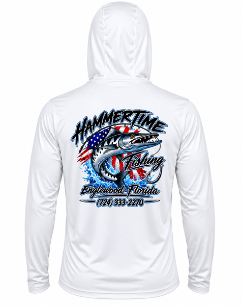 Hammertime Fishing Charters Performance Hoodie