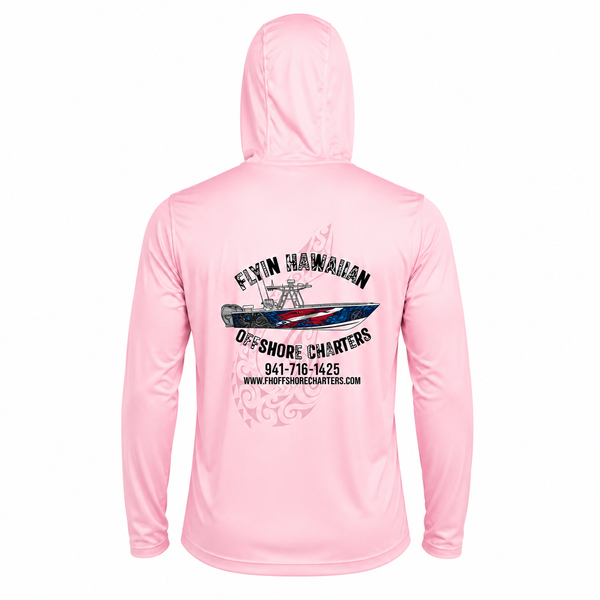 Flyin Hawaiian Offshore Charters-Performance Hoodie