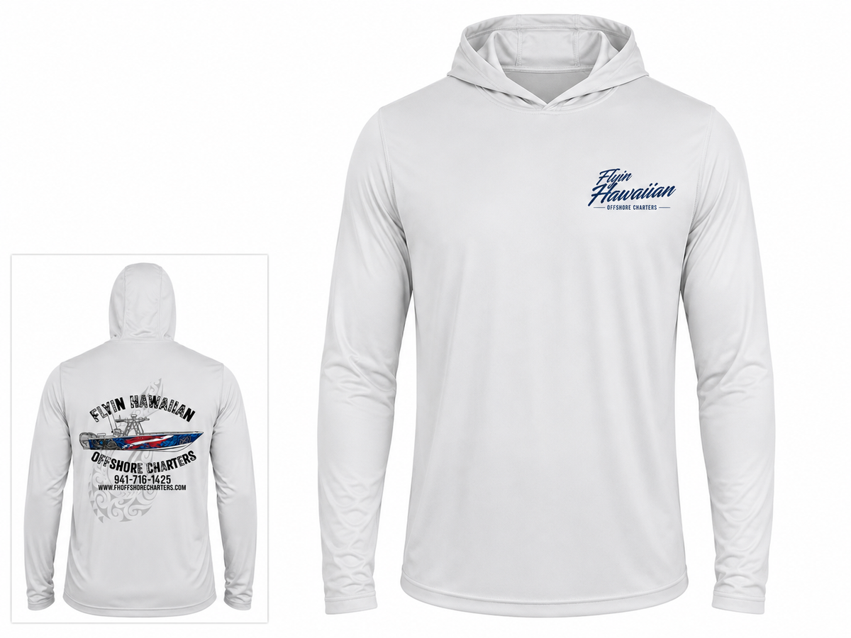 Flyin Hawaiian Offshore Charters-Performance Hoodie