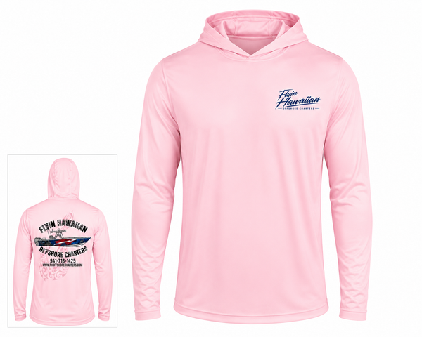 Flyin Hawaiian Offshore Charters-Performance Hoodie