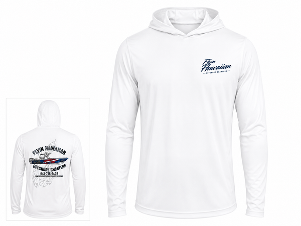 Flyin Hawaiian Offshore Charters-Performance Hoodie