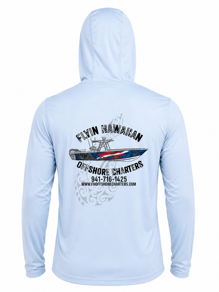 Flyin Hawaiian Offshore Charters-Performance Hoodie