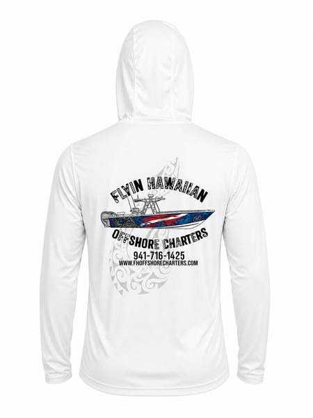 Flyin Hawaiian Offshore Charters-Performance Hoodie
