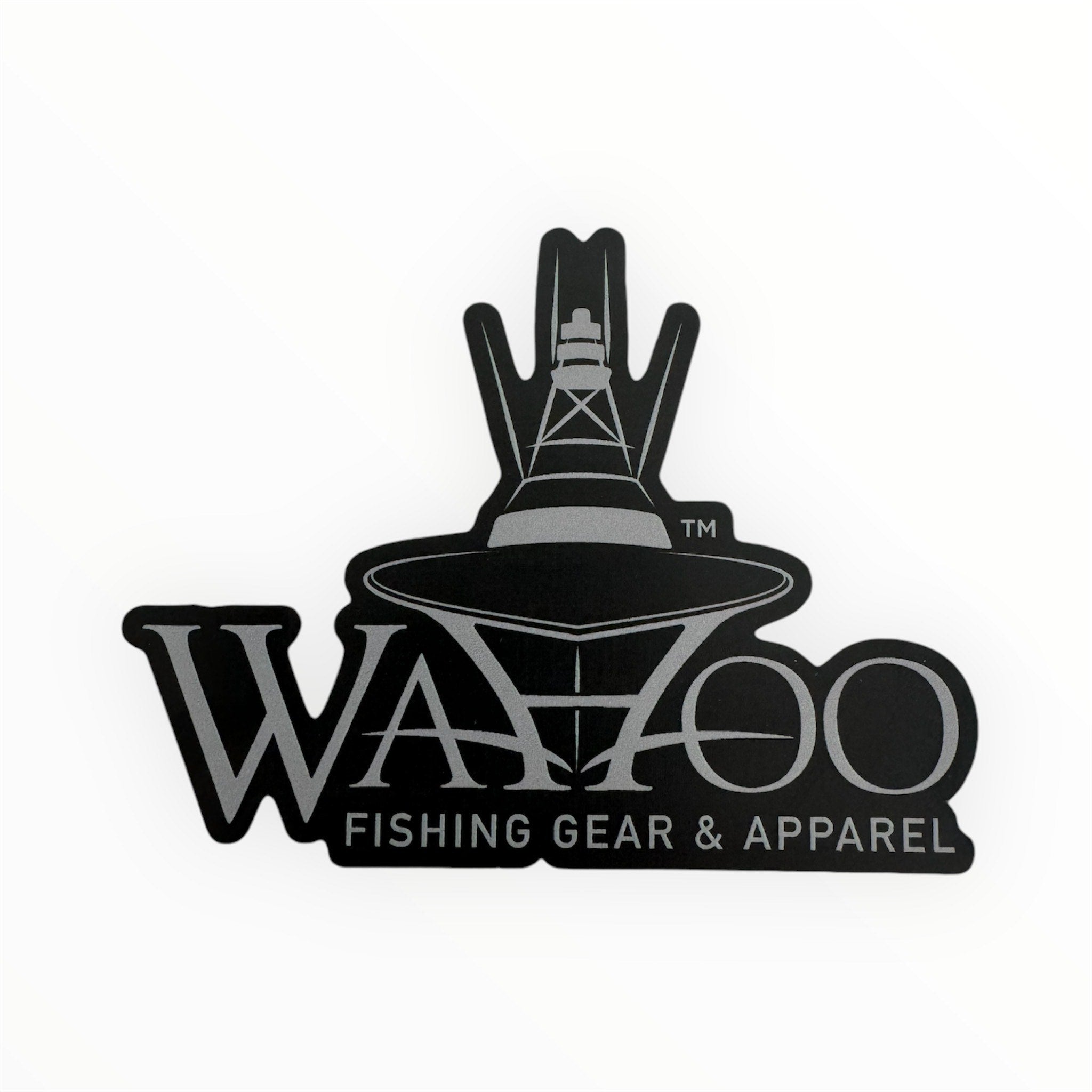 Black/Grey Sportfish Sticker