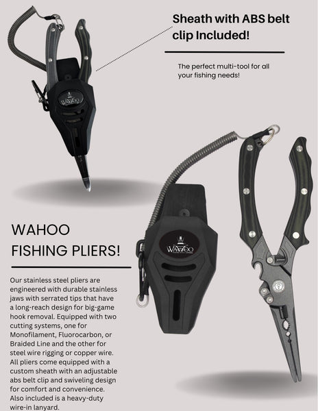 Wahoo Fishing Pliers