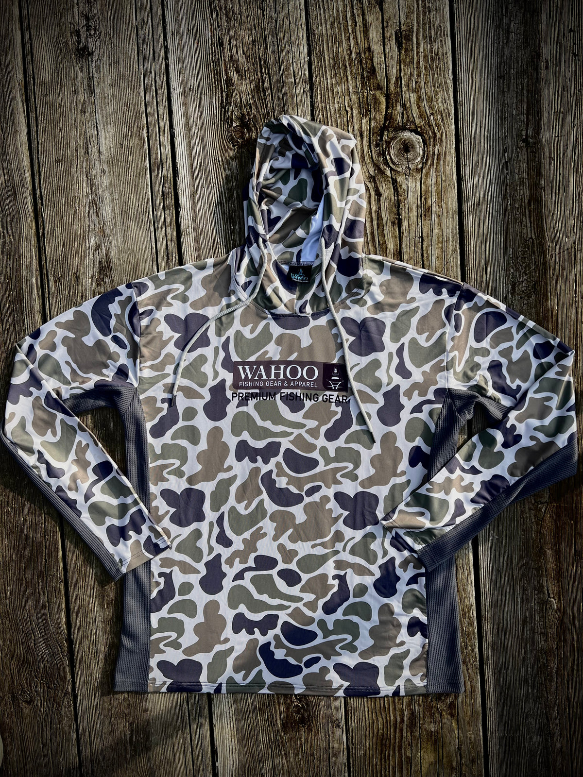Wahoo Performance Old School Camo Hoodie