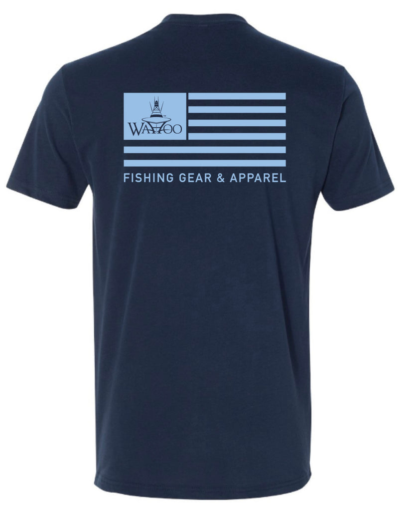 Wahoo Freedom Tee Shirt – WaHoo Fishing Gear & Apparel